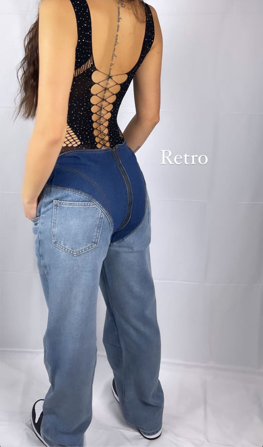 Jeans Doppia apertura